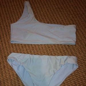 One shoulder bikini